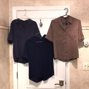 Woman’s beautiful button downs